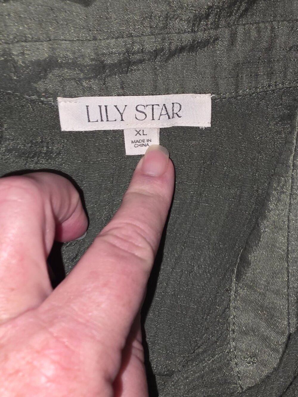 Women's Lily Star shirt.